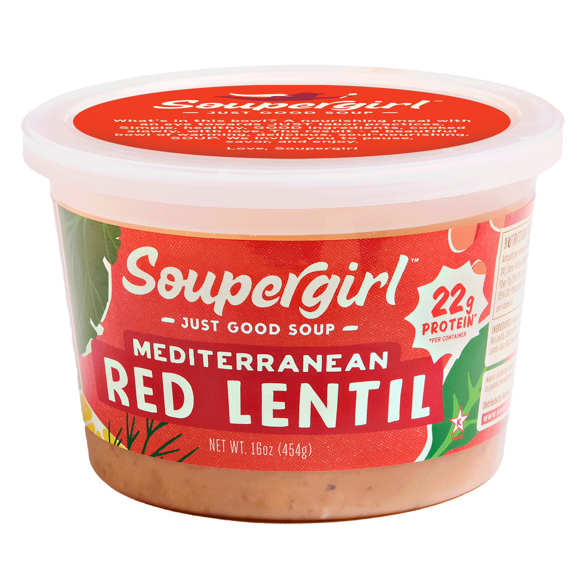 Mediterranean Red Lentil Soup
