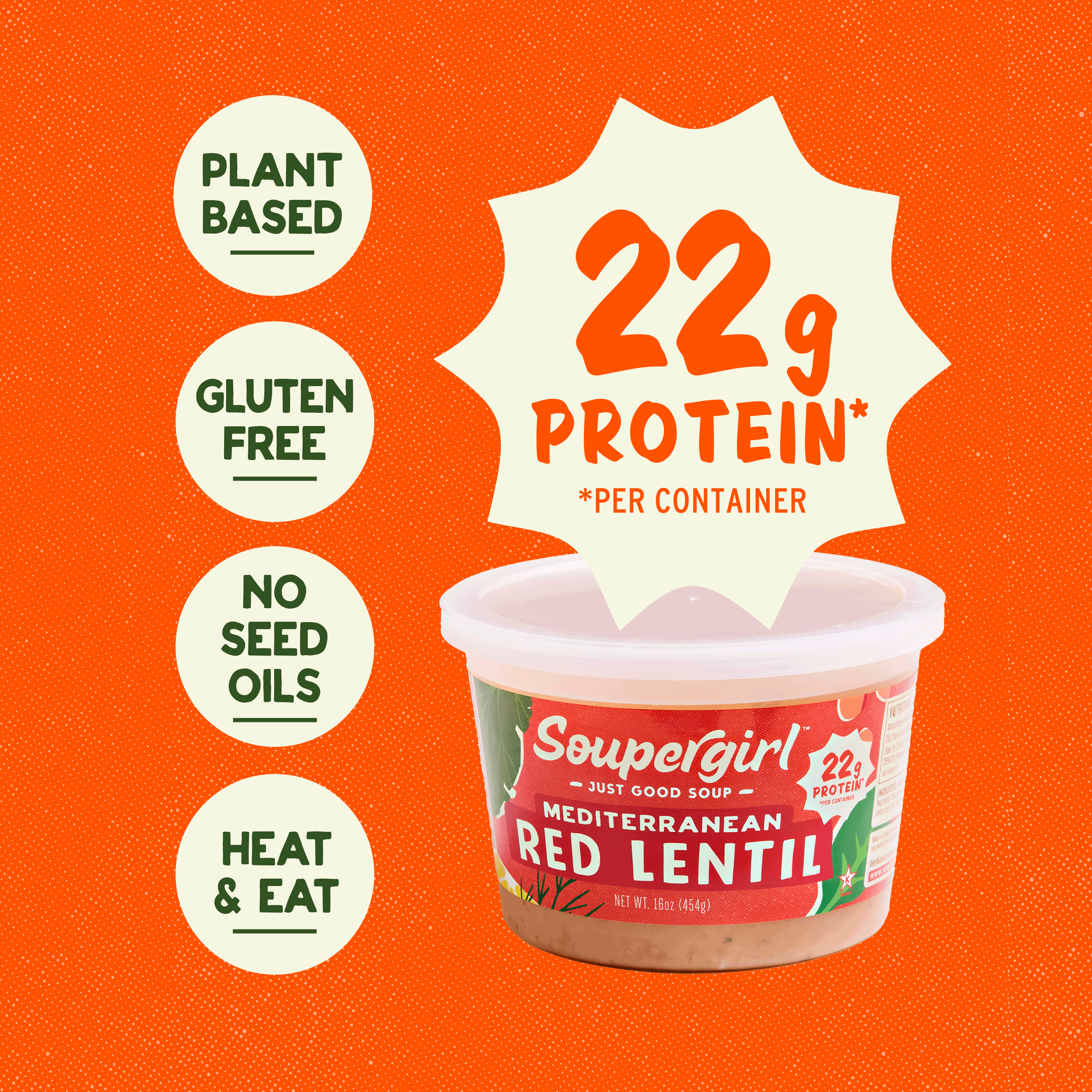 Mediterranean Red Lentil Soup