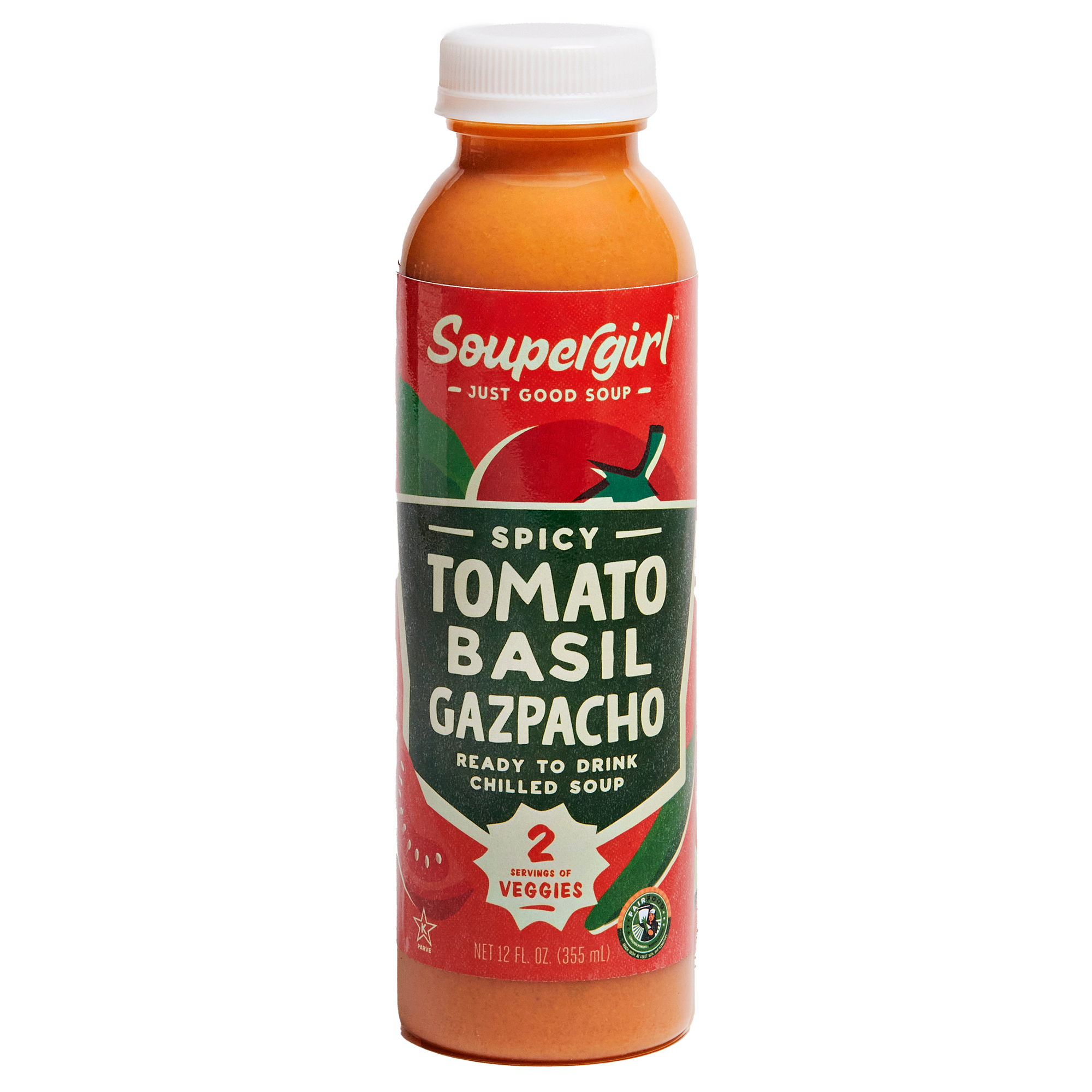 Spicy Tomato Basil Gazpacho