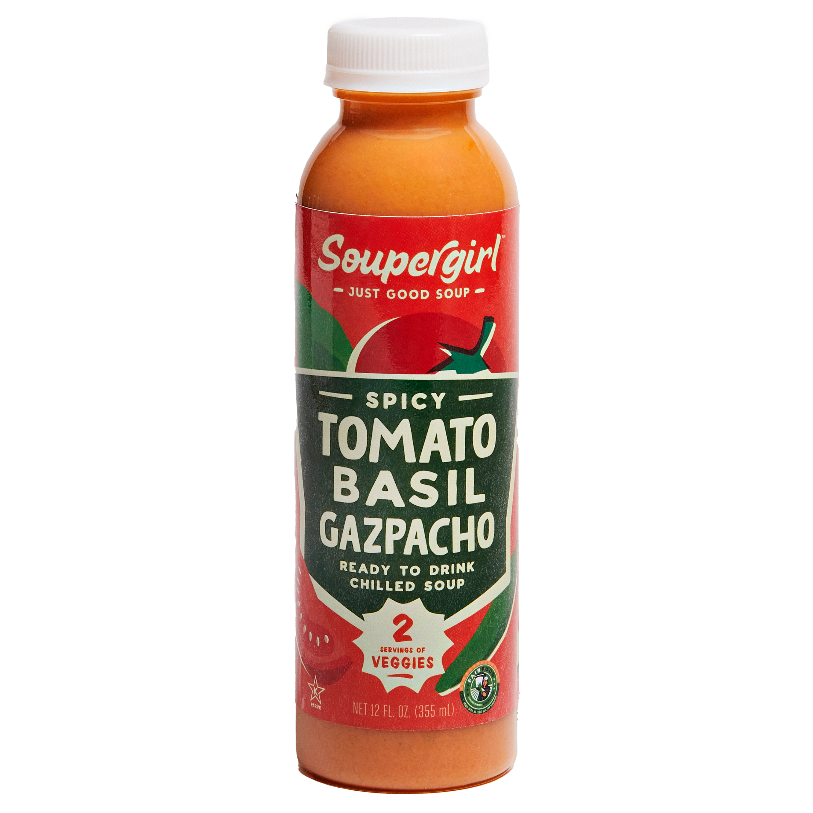 Spicy Tomato Basil Gazpacho