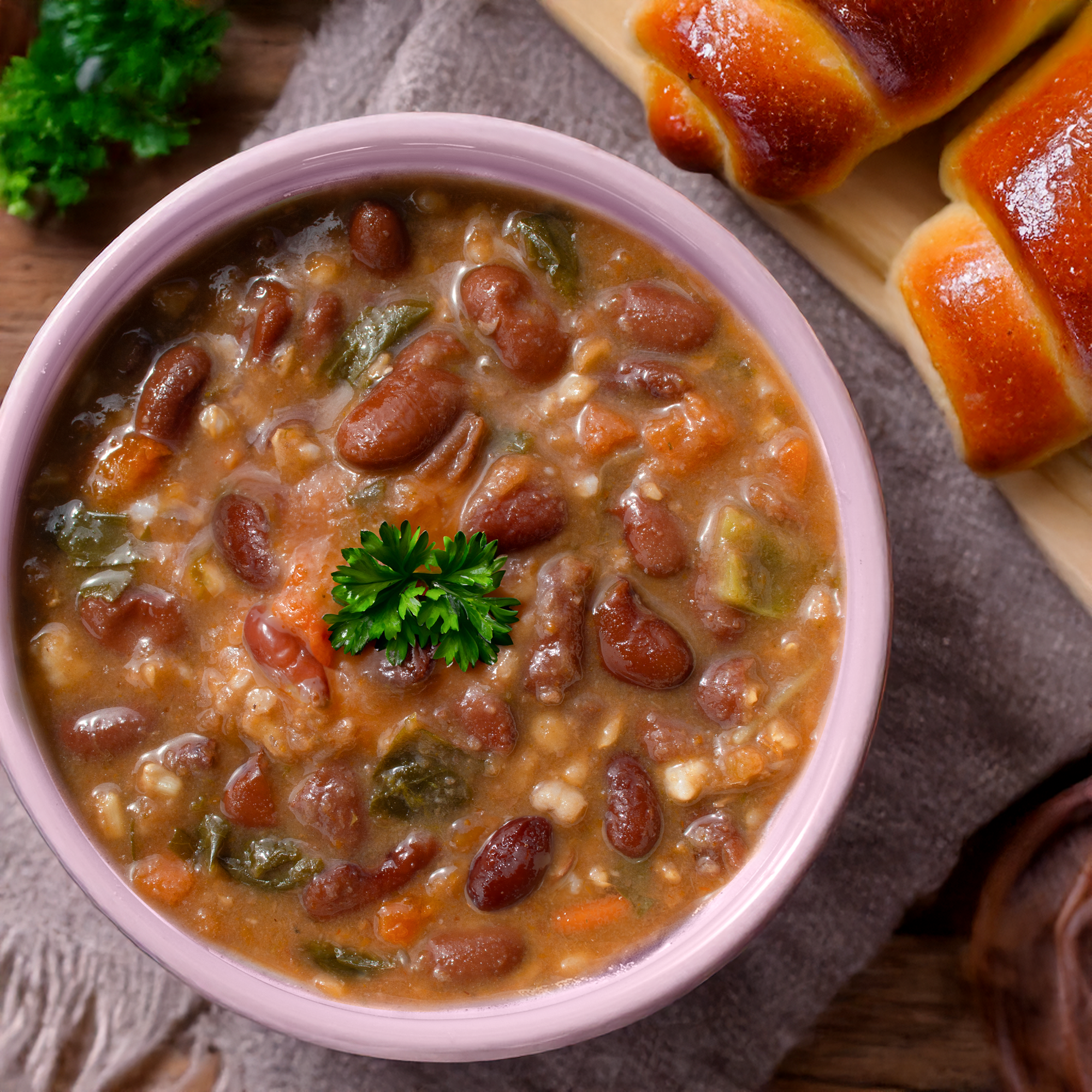 Creole Rice and Bean Soup