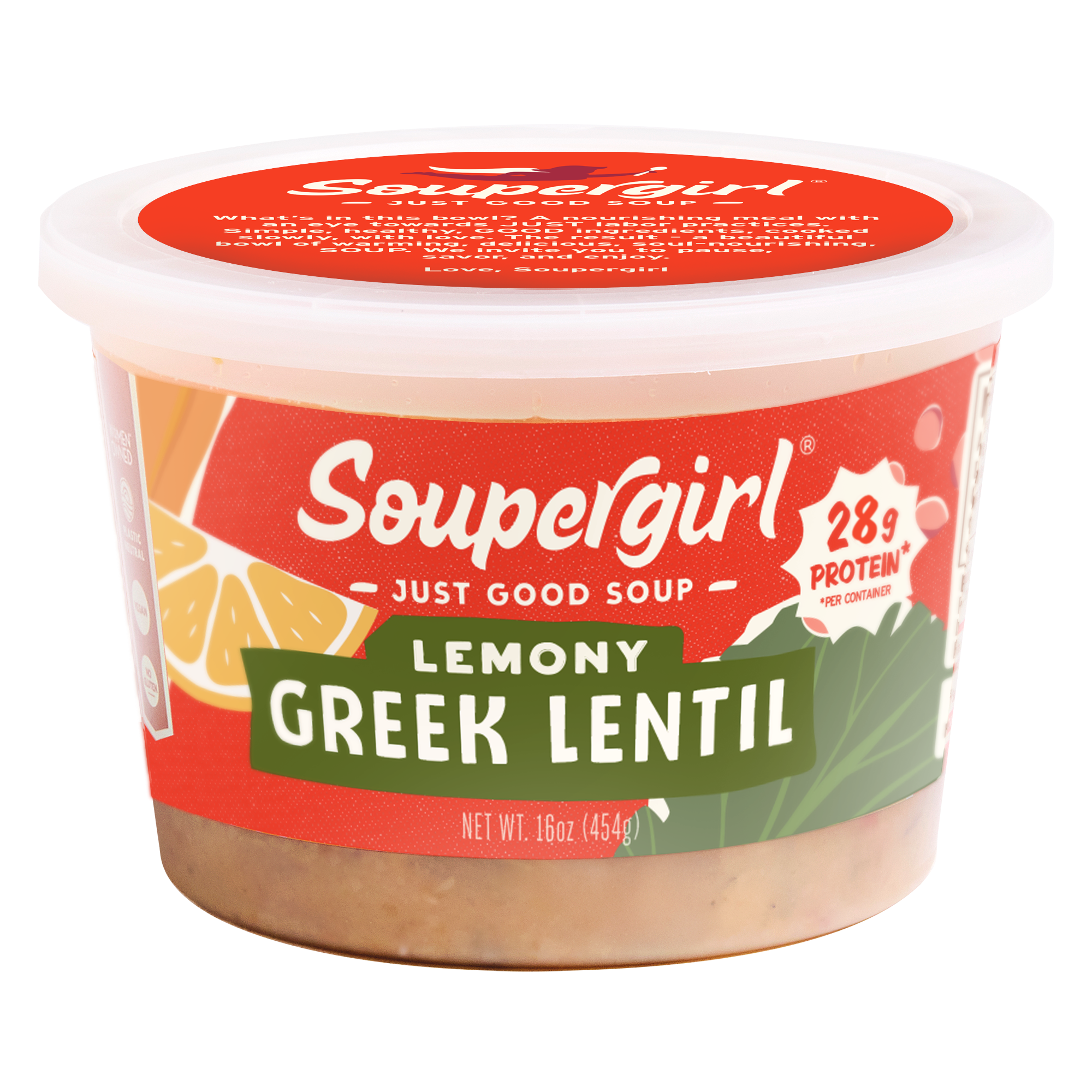 Lemony Greek Lentil