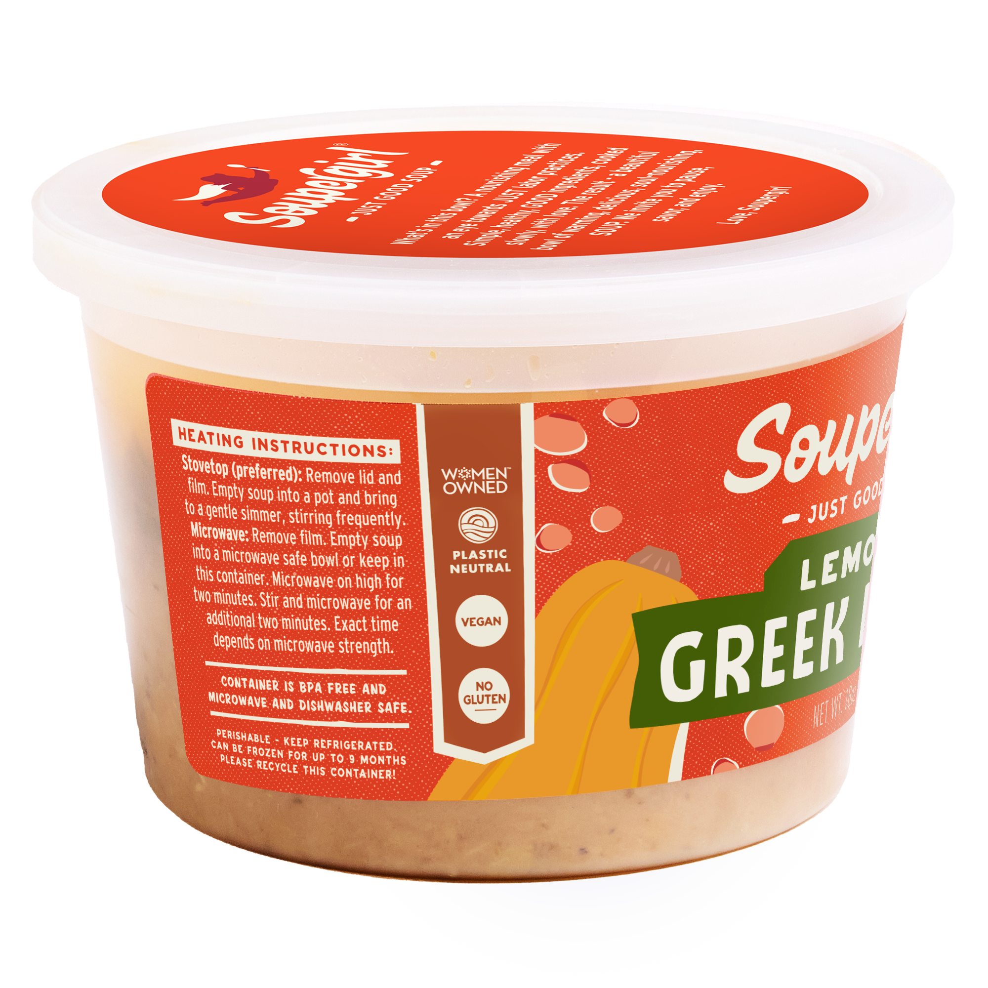 Lemony Greek Lentil