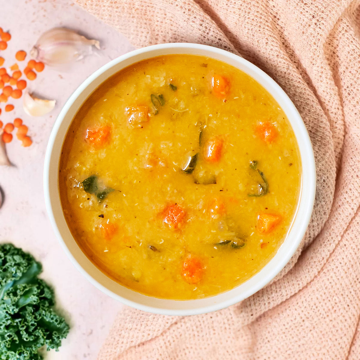 Mediterranean Red Lentil Soup