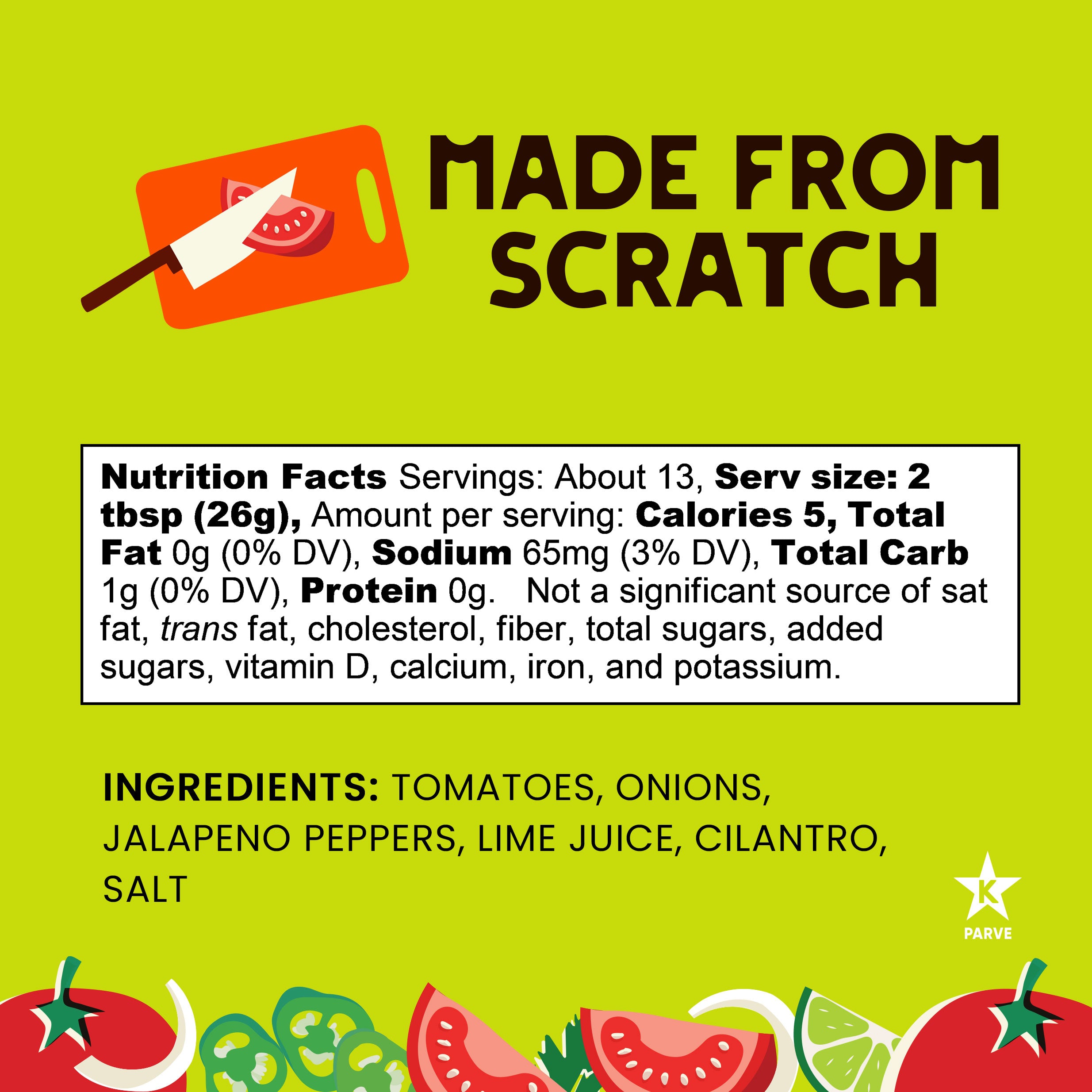 Pico De Gallo, Mild