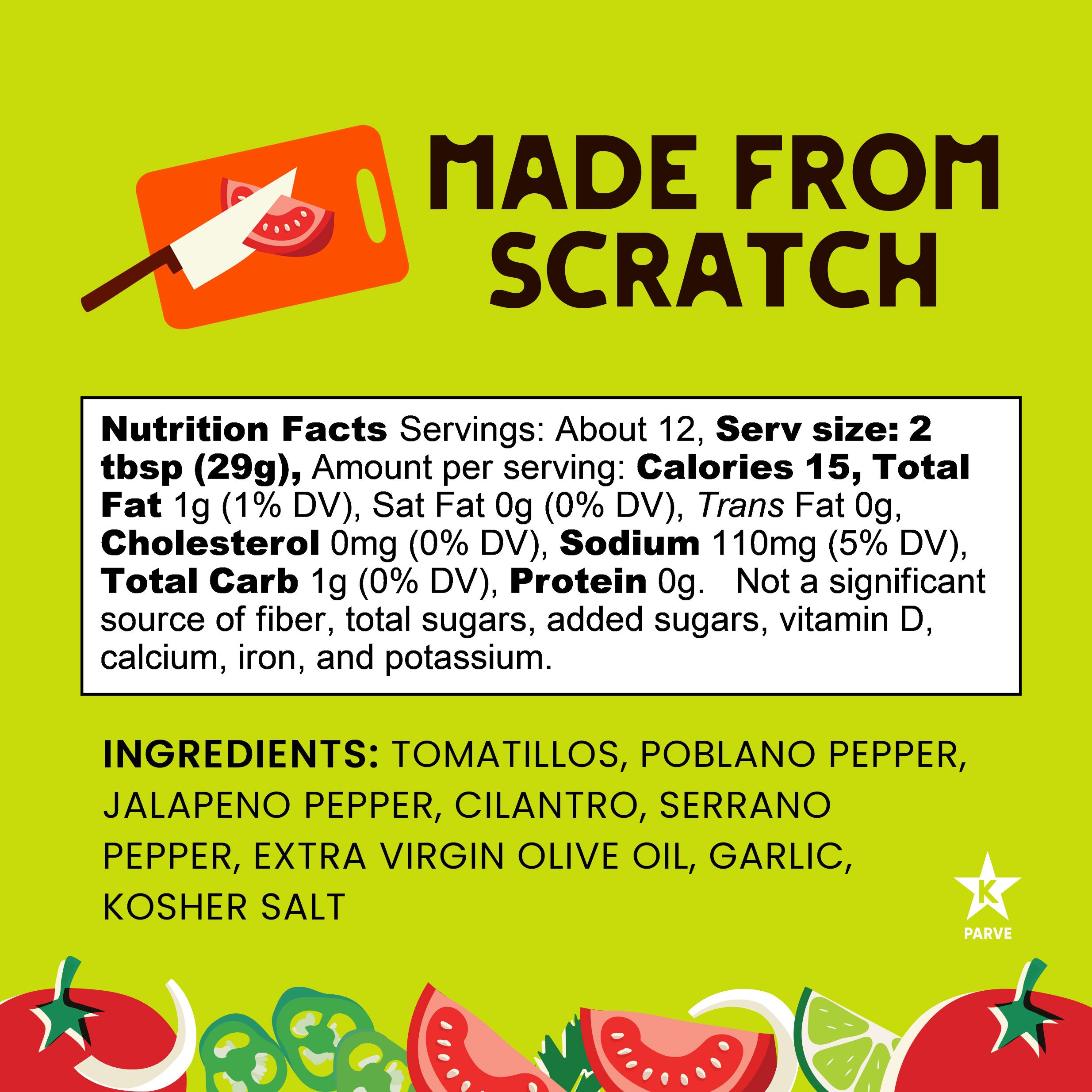 Salsa Verde, Mild